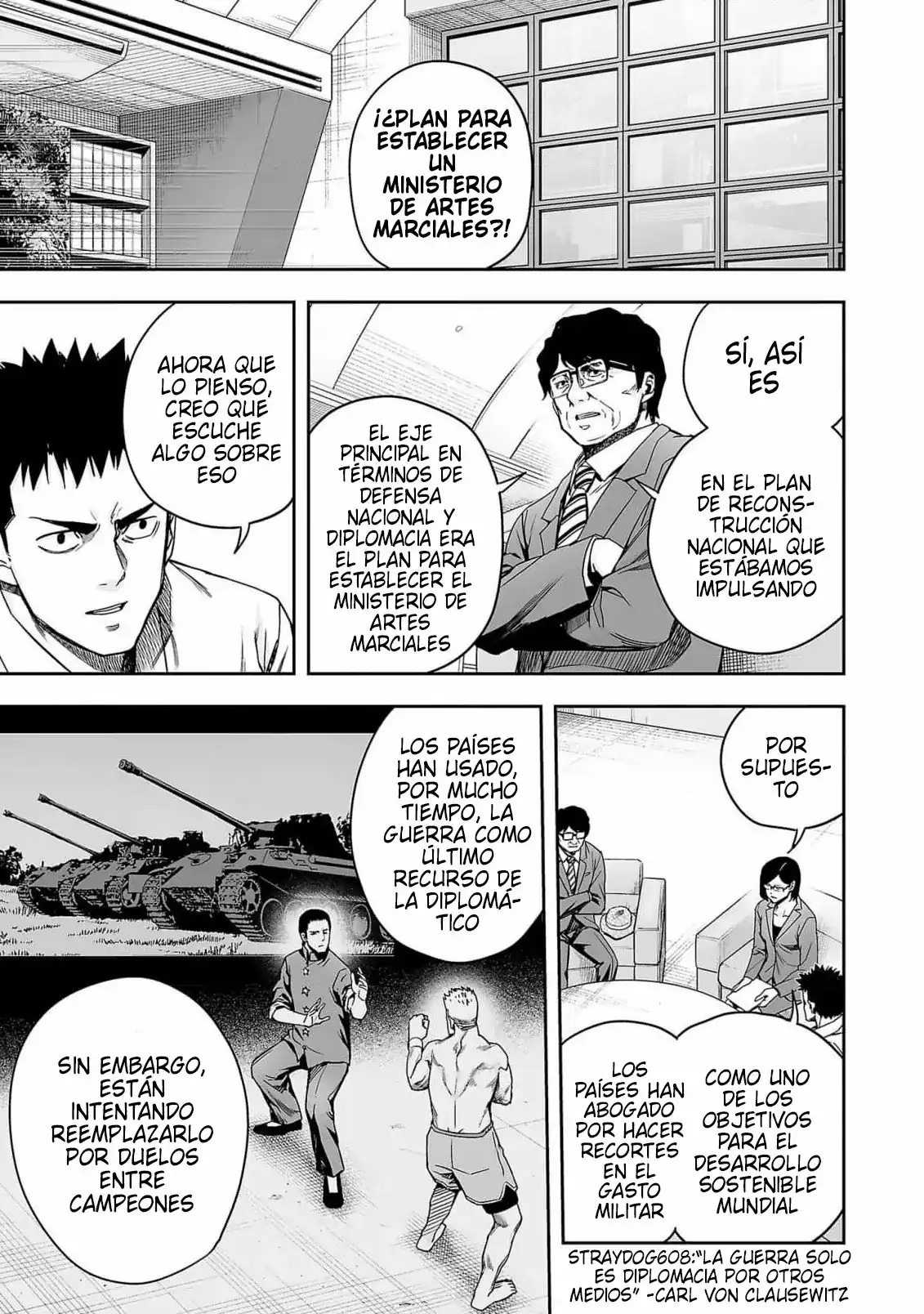 Página 7 — Capítulo 160 de Tsuyoshi: Daremo Katenai, Aitsu ni wa