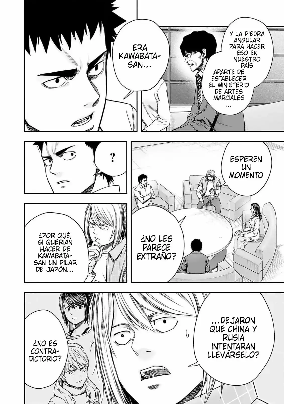 Página 8 — Capítulo 160 de Tsuyoshi: Daremo Katenai, Aitsu ni wa