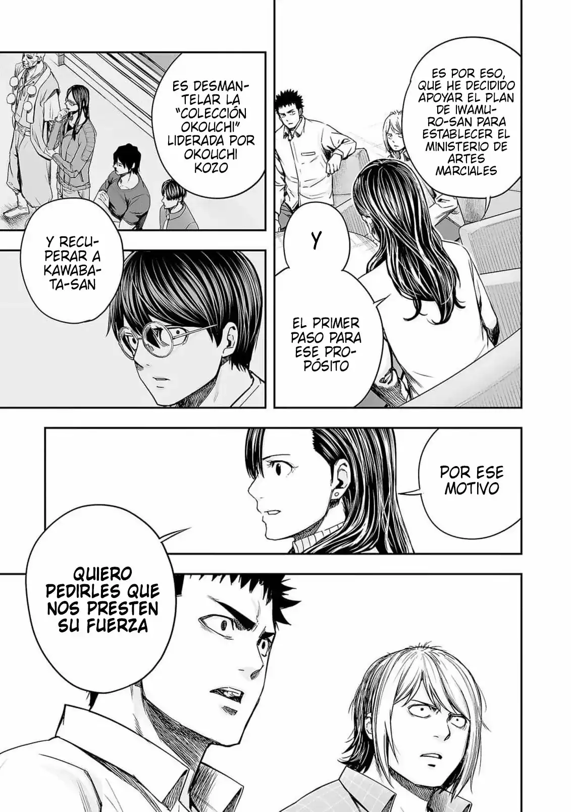 Página 15 — Capítulo 160 de Tsuyoshi: Daremo Katenai, Aitsu ni wa