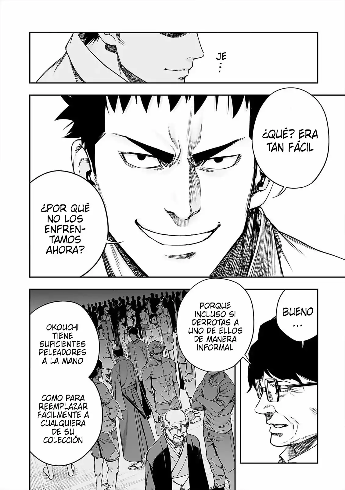 Página 4 — Capítulo 161 de Tsuyoshi: Daremo Katenai, Aitsu ni wa