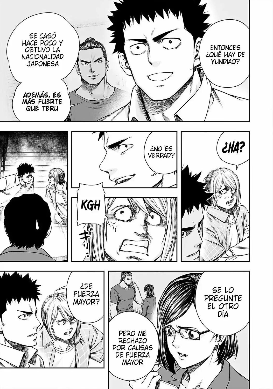 Página 9 — Capítulo 161 de Tsuyoshi: Daremo Katenai, Aitsu ni wa