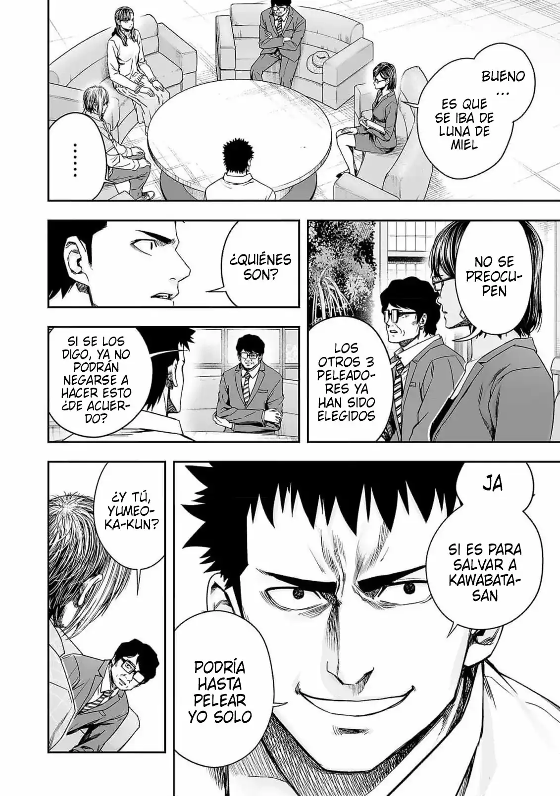 Página 10 — Capítulo 161 de Tsuyoshi: Daremo Katenai, Aitsu ni wa