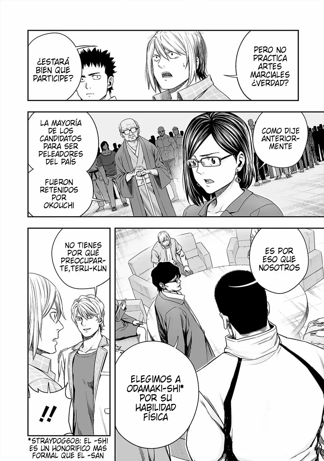 Página 12 — Capítulo 162 de Tsuyoshi: Daremo Katenai, Aitsu ni wa