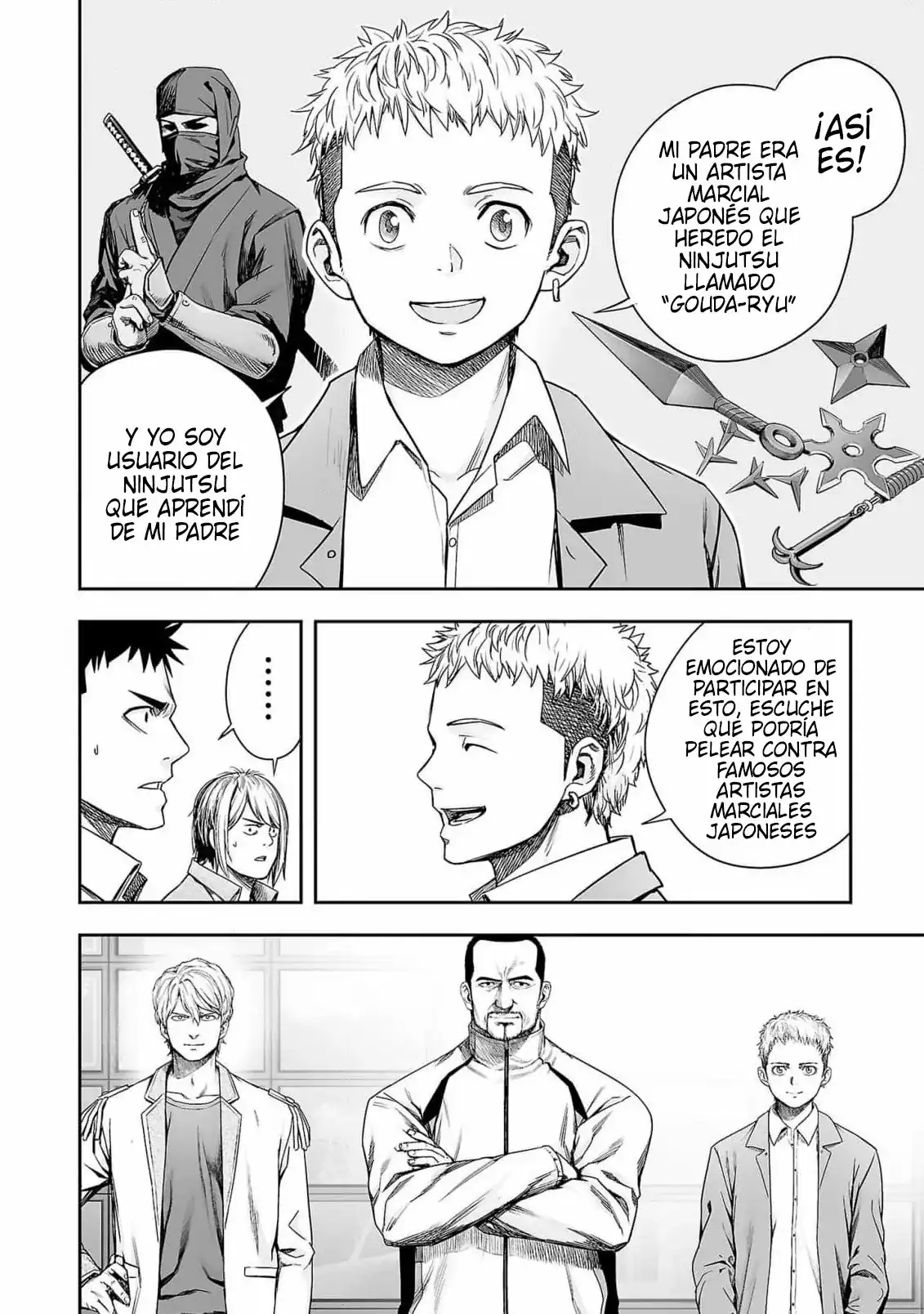 Página 2 — Capítulo 163 de Tsuyoshi: Daremo Katenai, Aitsu ni wa