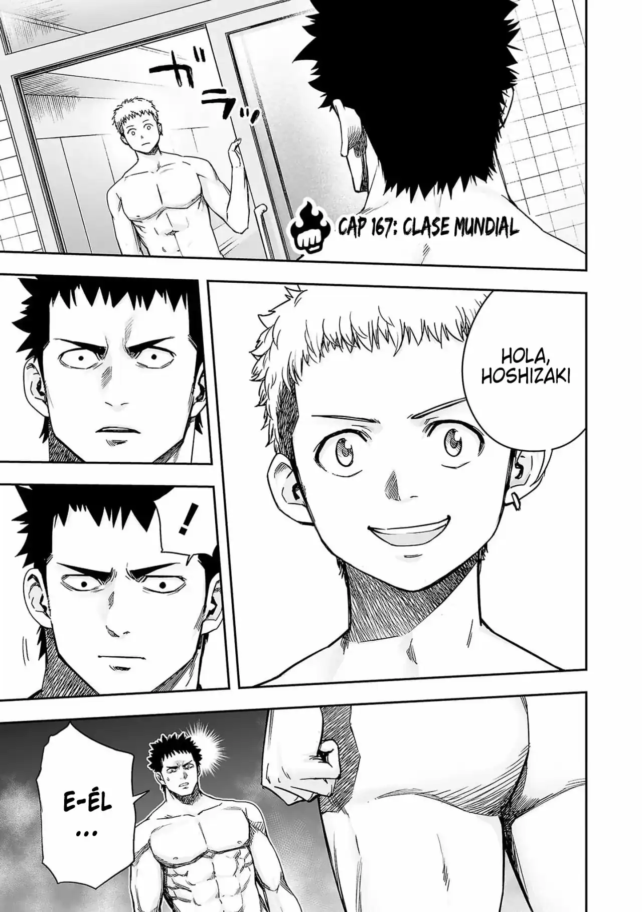 Página 1 — Capítulo 167 de Tsuyoshi: Daremo Katenai, Aitsu ni wa