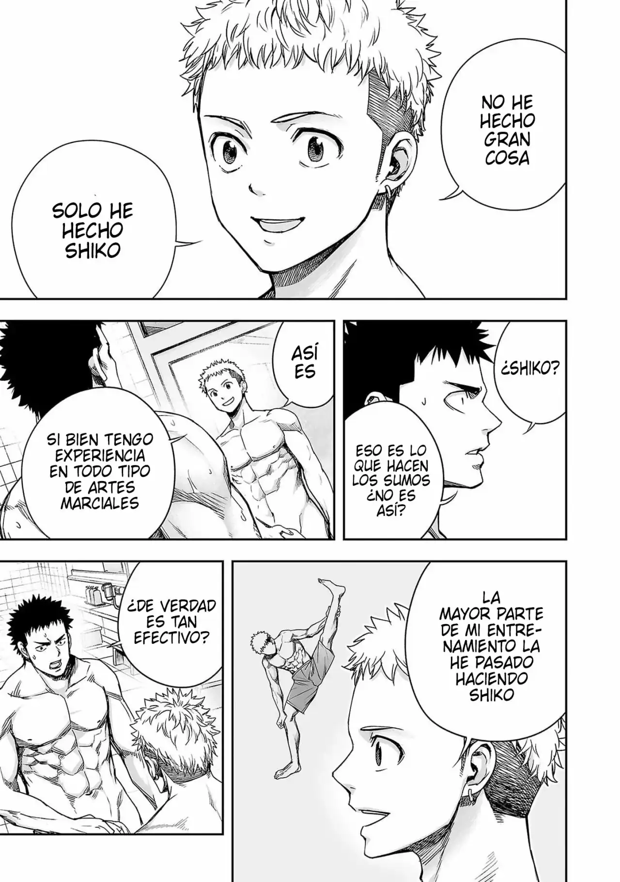 Página 3 — Capítulo 167 de Tsuyoshi: Daremo Katenai, Aitsu ni wa