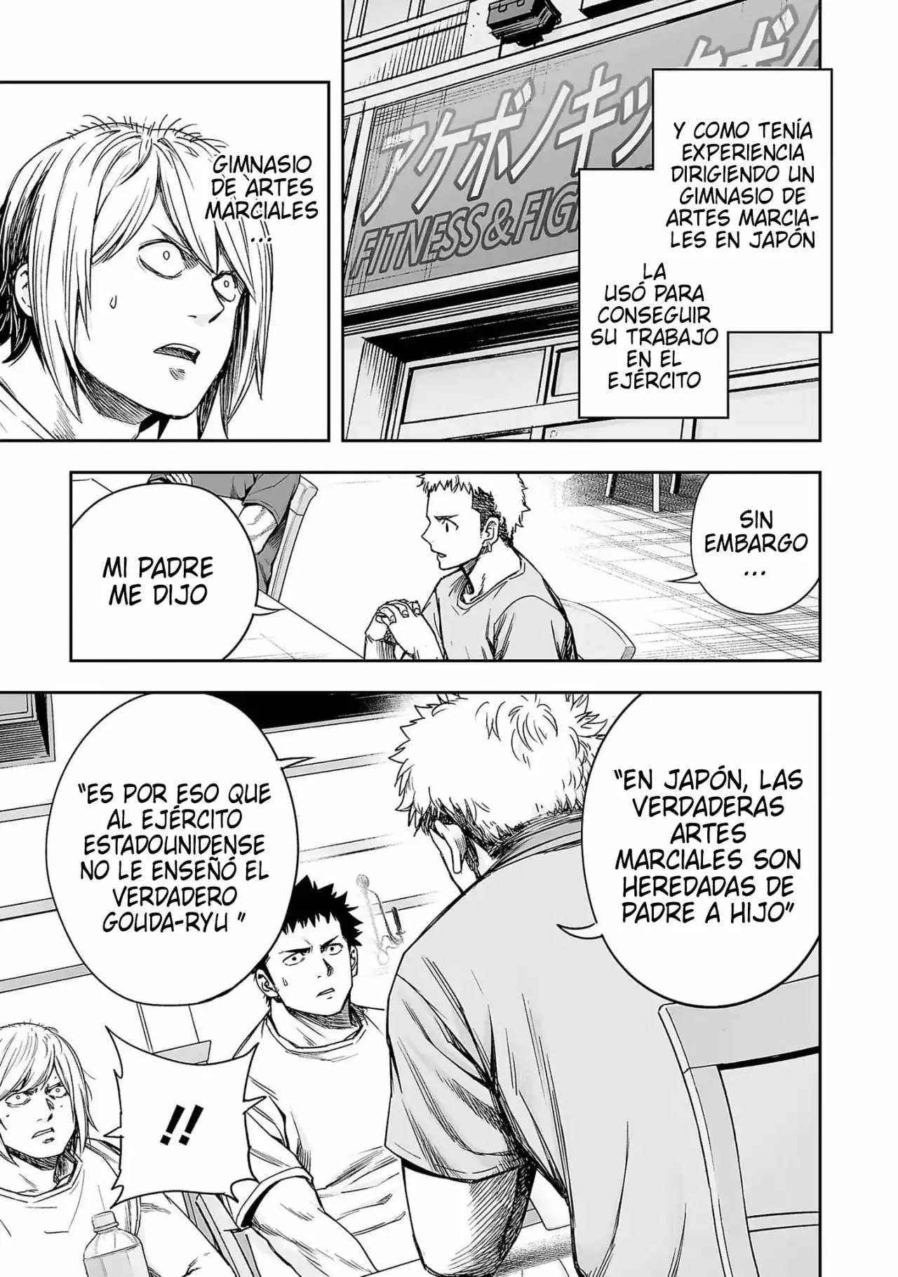 Página 3 — Capítulo 168 de Tsuyoshi: Daremo Katenai, Aitsu ni wa