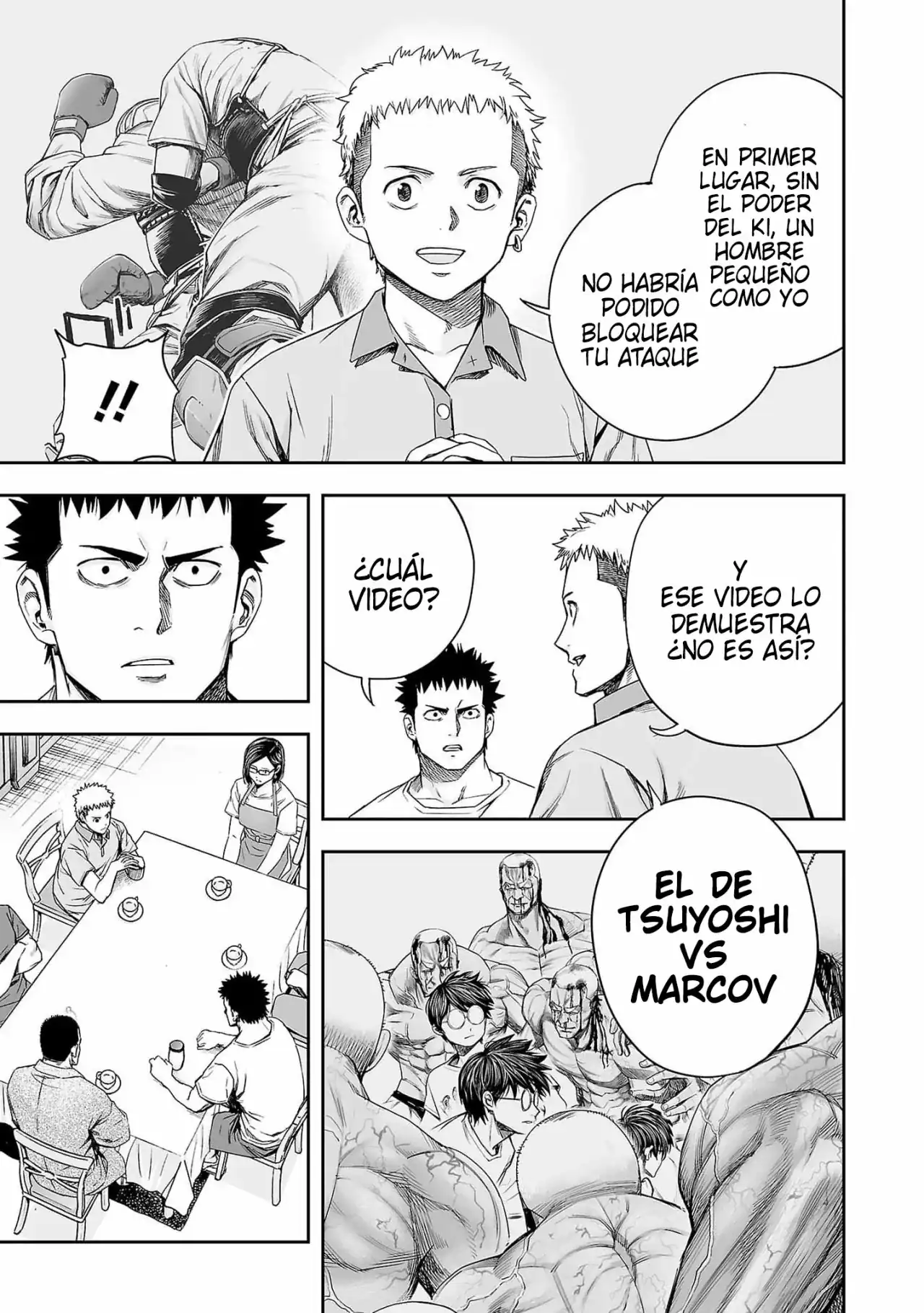 Página 9 — Capítulo 168 de Tsuyoshi: Daremo Katenai, Aitsu ni wa