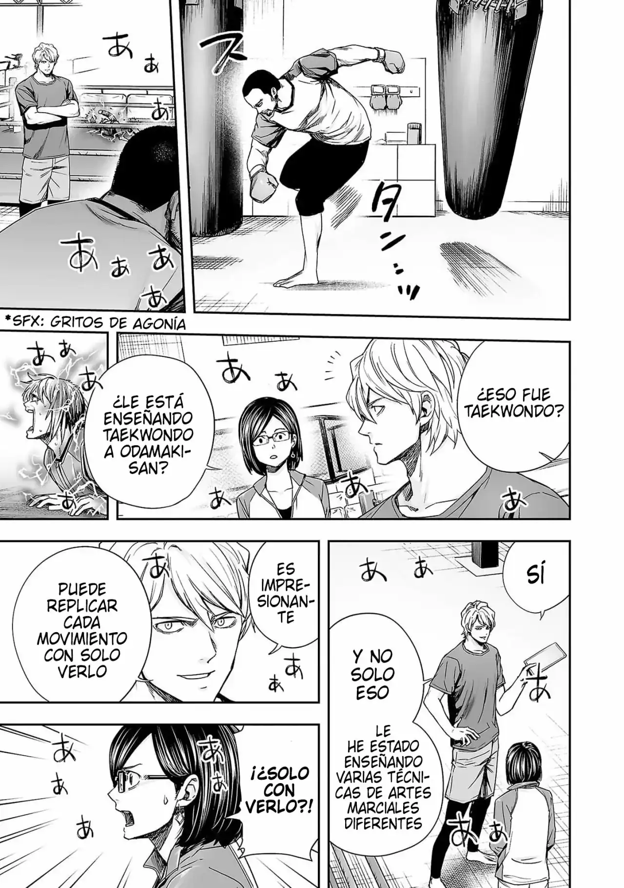 Página 7 — Capítulo 170 de Tsuyoshi: Daremo Katenai, Aitsu ni wa