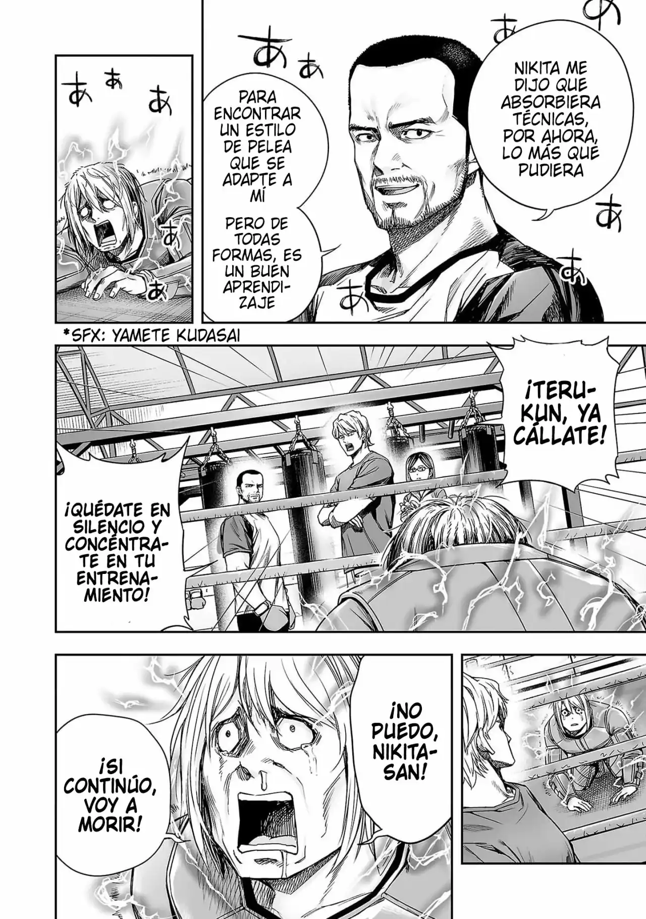 Página 8 — Capítulo 170 de Tsuyoshi: Daremo Katenai, Aitsu ni wa