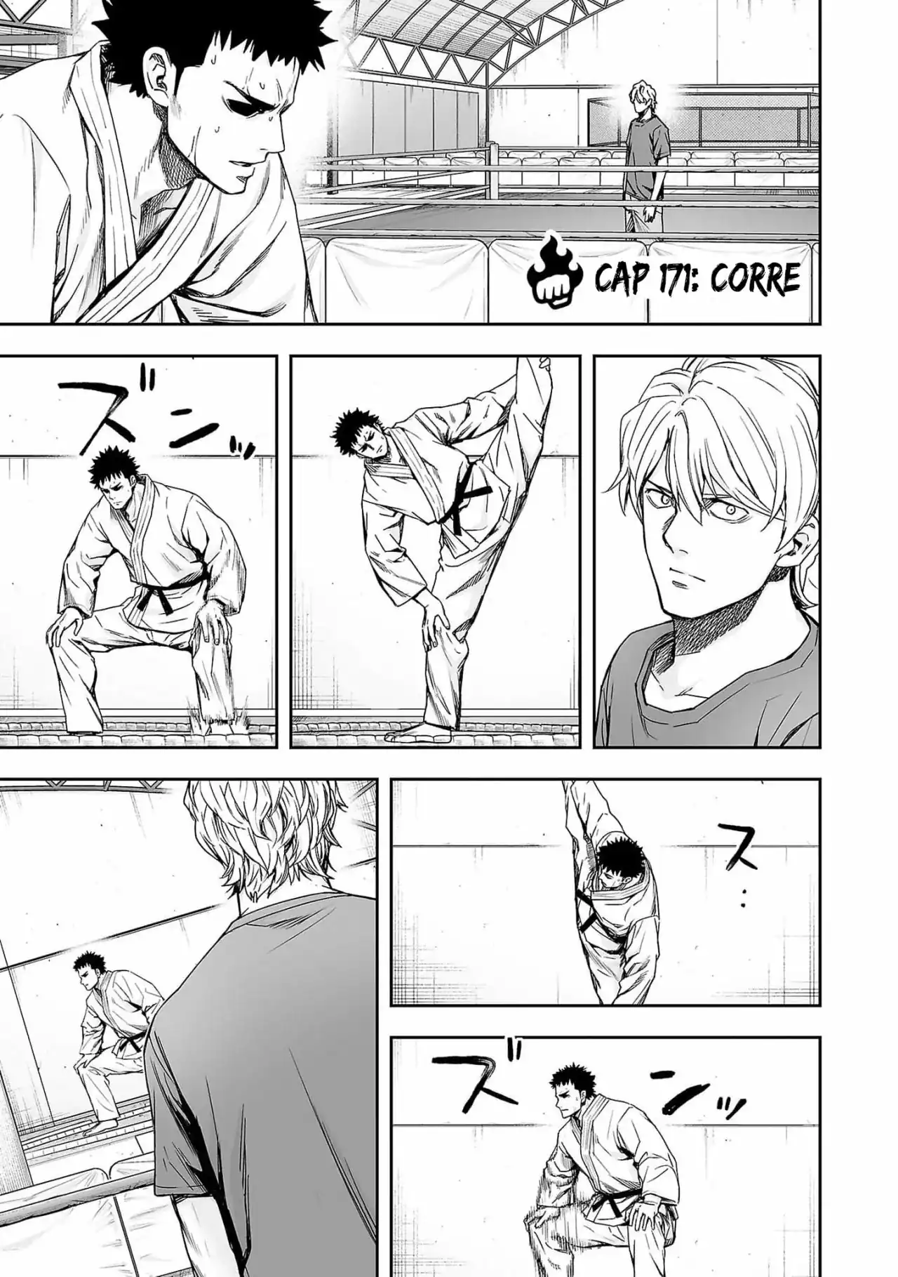 Página 1 — Capítulo 171 de Tsuyoshi: Daremo Katenai, Aitsu ni wa