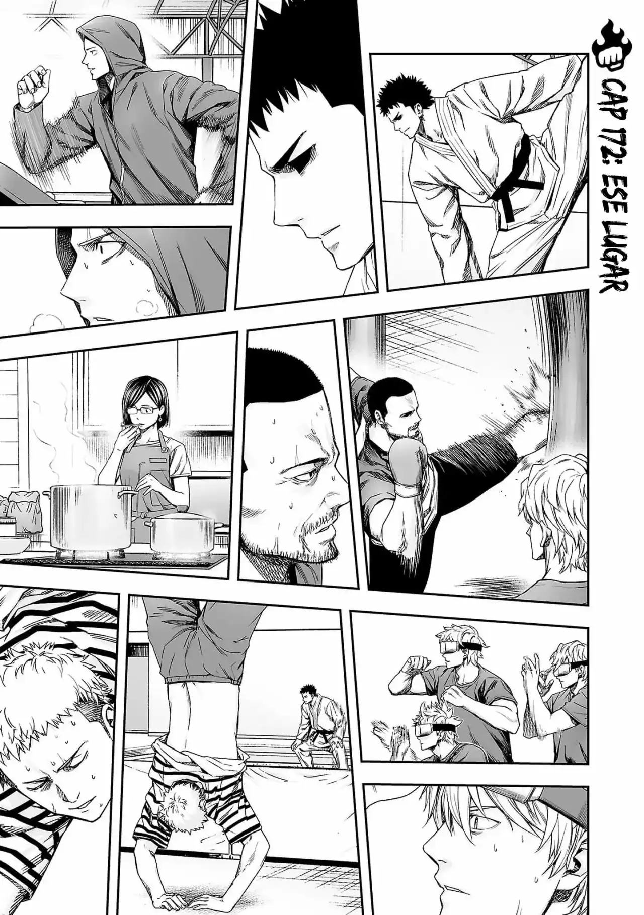 Página 1 — Capítulo 172 de Tsuyoshi: Daremo Katenai, Aitsu ni wa