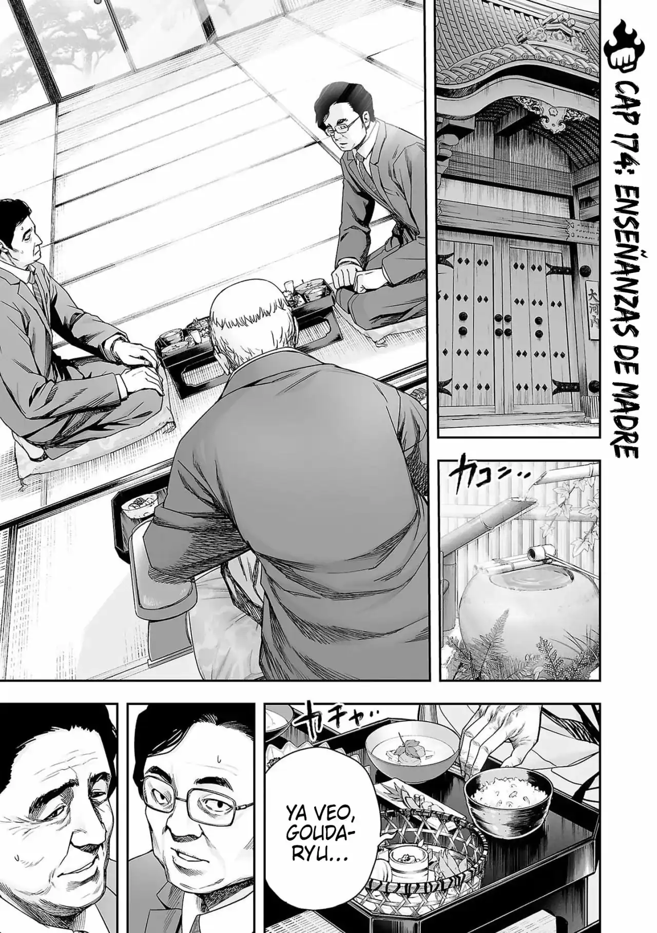 Página 1 — Capítulo 174 de Tsuyoshi: Daremo Katenai, Aitsu ni wa