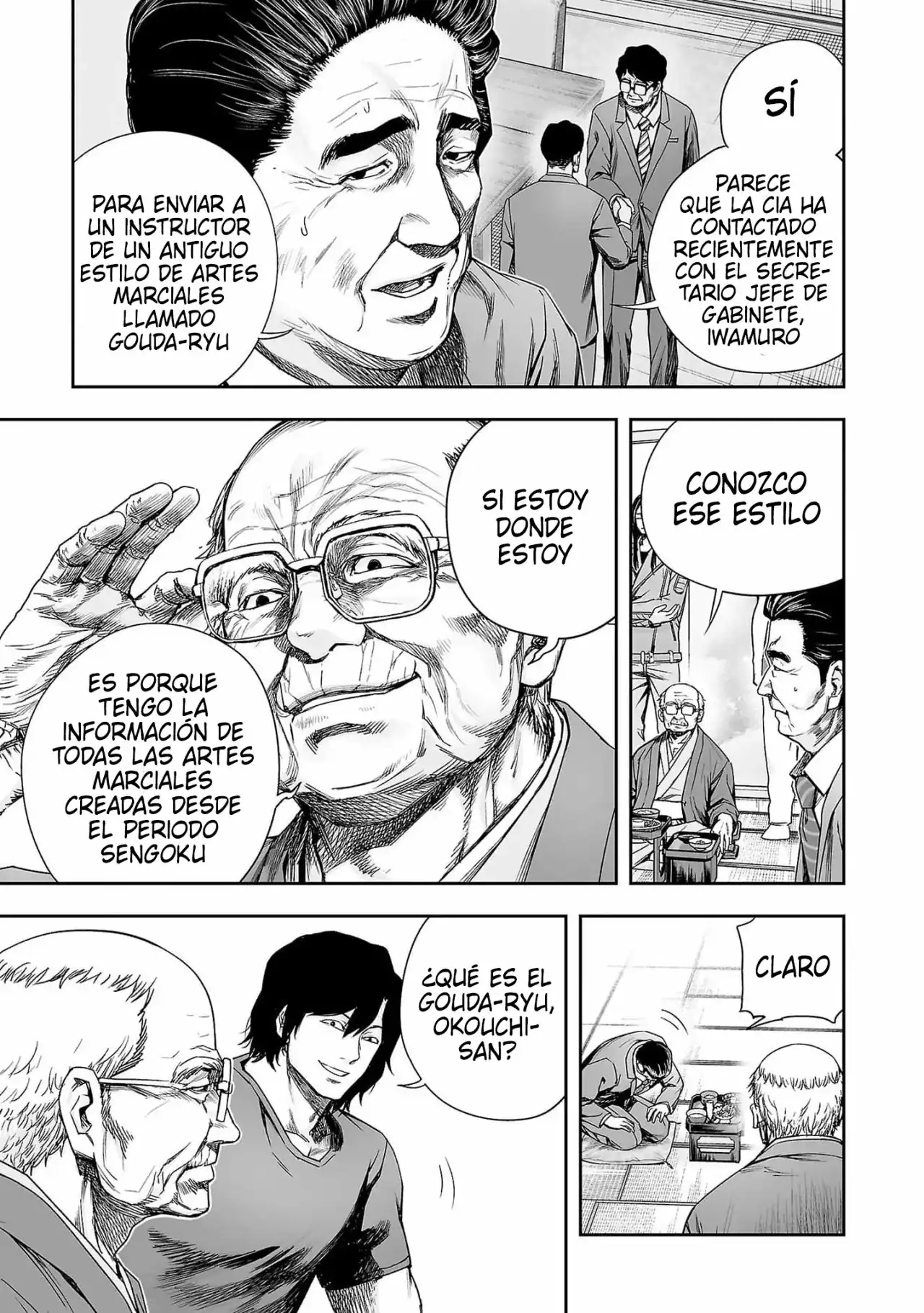 Página 3 — Capítulo 174 de Tsuyoshi: Daremo Katenai, Aitsu ni wa