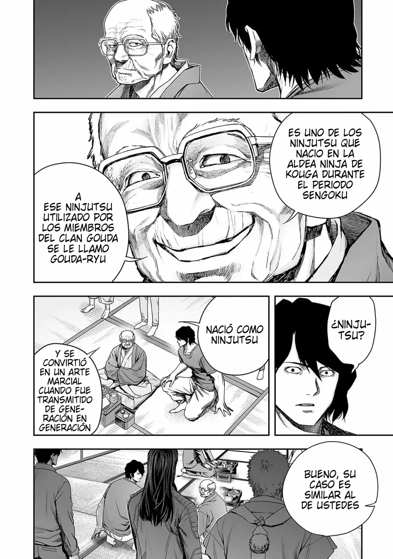 Página 4 — Capítulo 174 de Tsuyoshi: Daremo Katenai, Aitsu ni wa