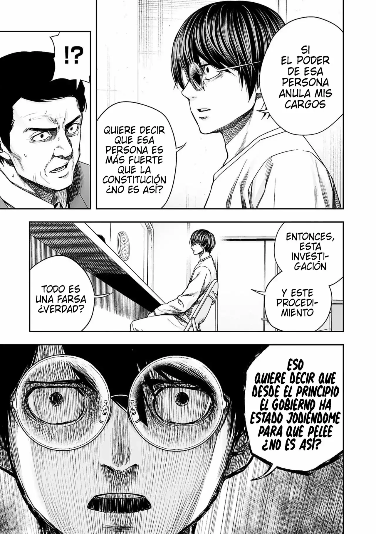 Página 9 — Capítulo 174 de Tsuyoshi: Daremo Katenai, Aitsu ni wa