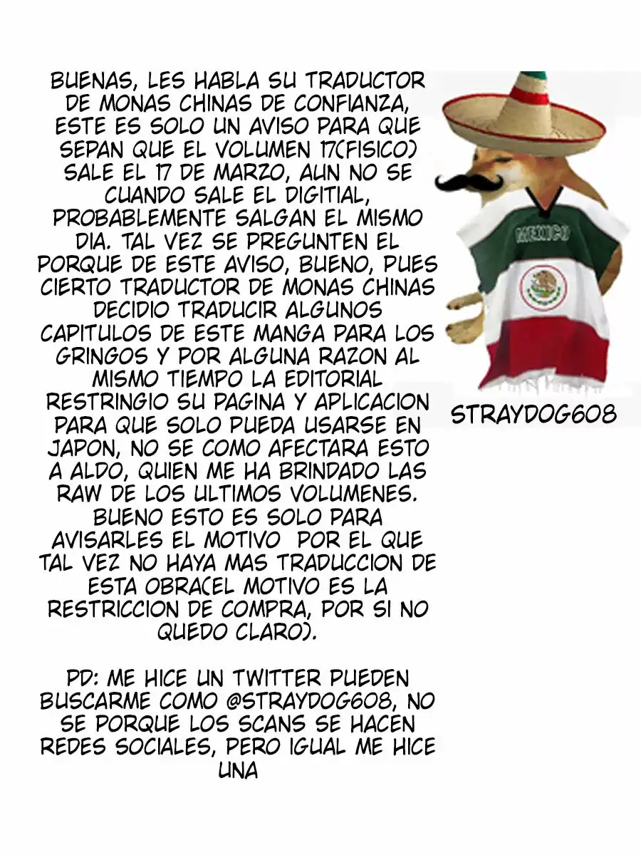 Página 2 — Capítulo 175.1 de Tsuyoshi: Daremo Katenai, Aitsu ni wa