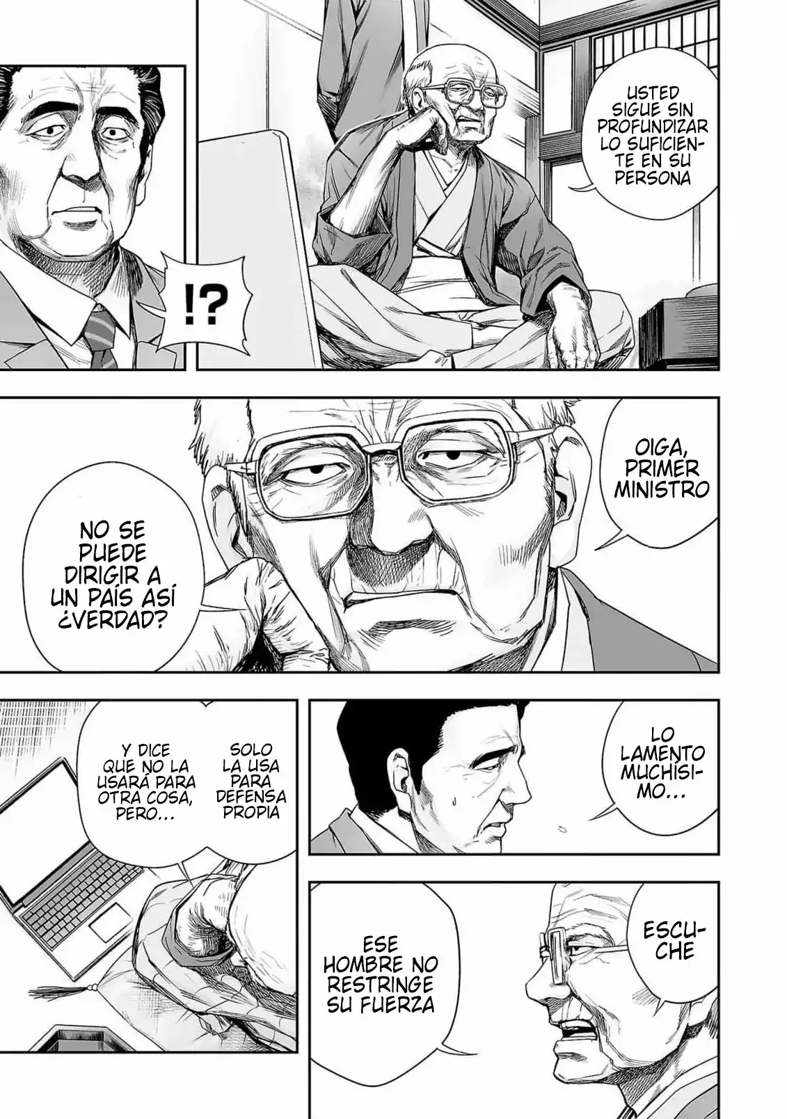 Página 4 — Capítulo 176 de Tsuyoshi: Daremo Katenai, Aitsu ni wa