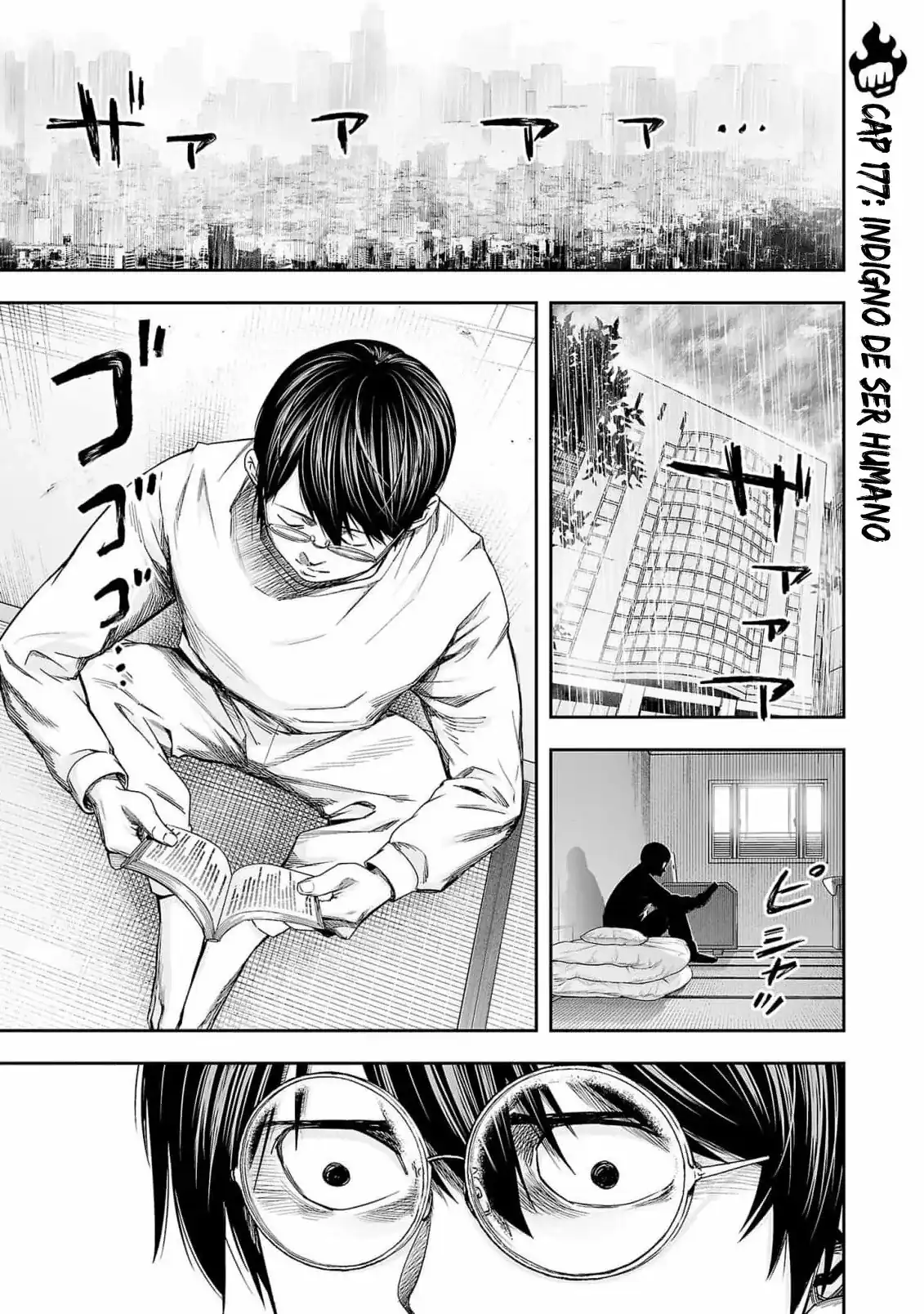 Página 1 — Capítulo 177 de Tsuyoshi: Daremo Katenai, Aitsu ni wa