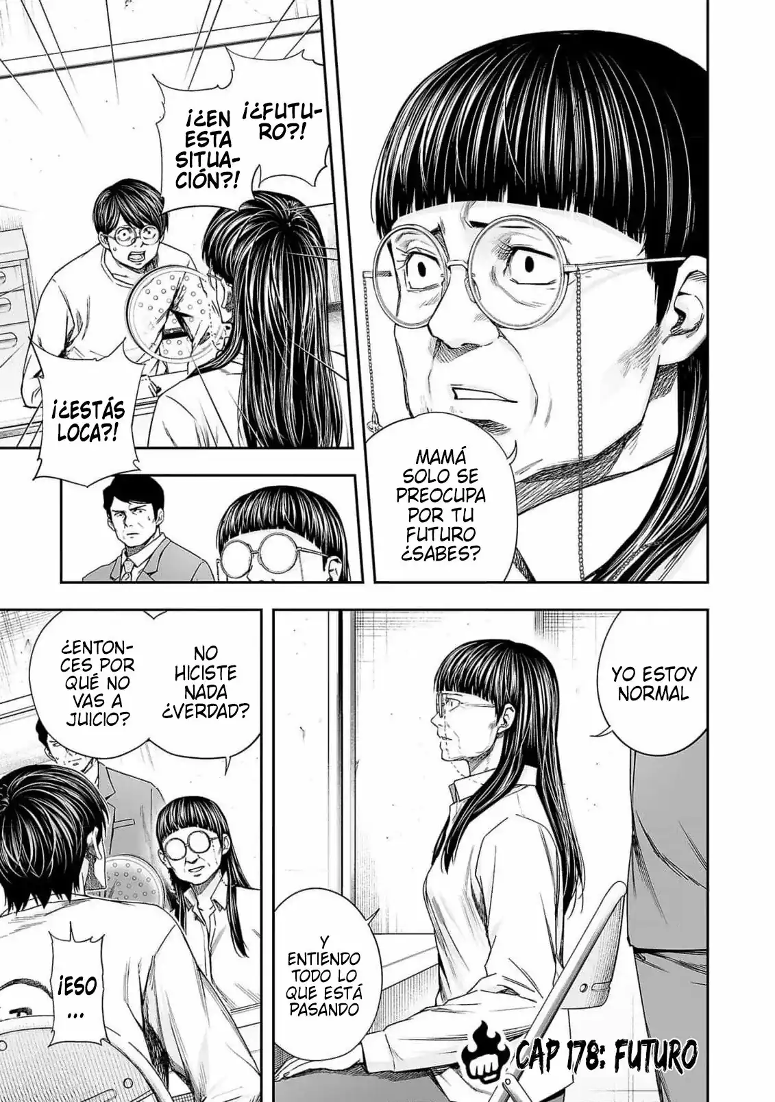 Página 1 — Capítulo 178 de Tsuyoshi: Daremo Katenai, Aitsu ni wa