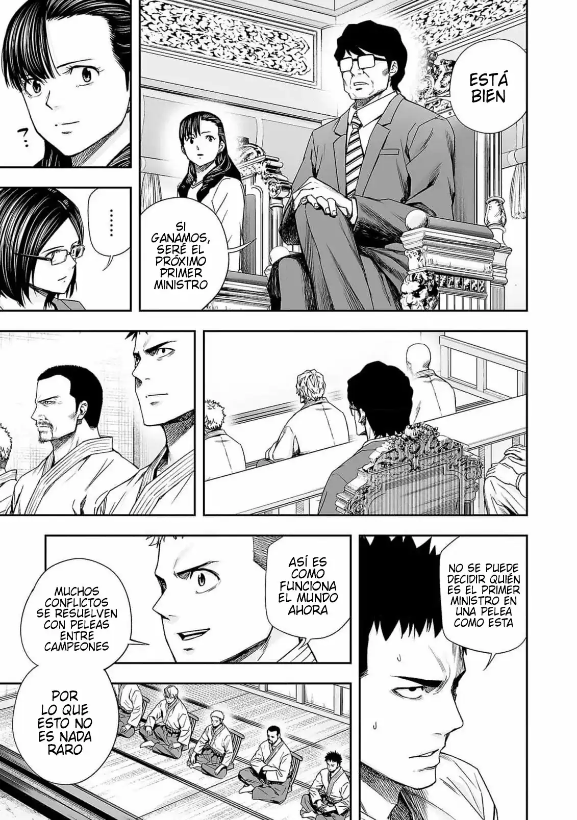 Página 4 — Capítulo 180 de Tsuyoshi: Daremo Katenai, Aitsu ni wa