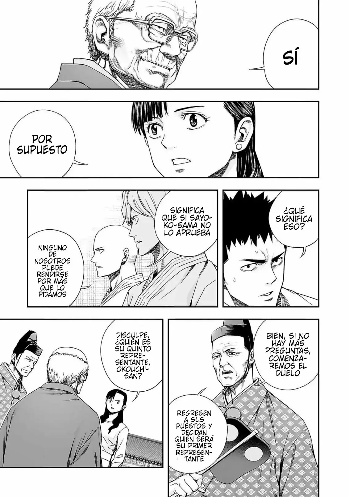 Página 10 — Capítulo 180 de Tsuyoshi: Daremo Katenai, Aitsu ni wa