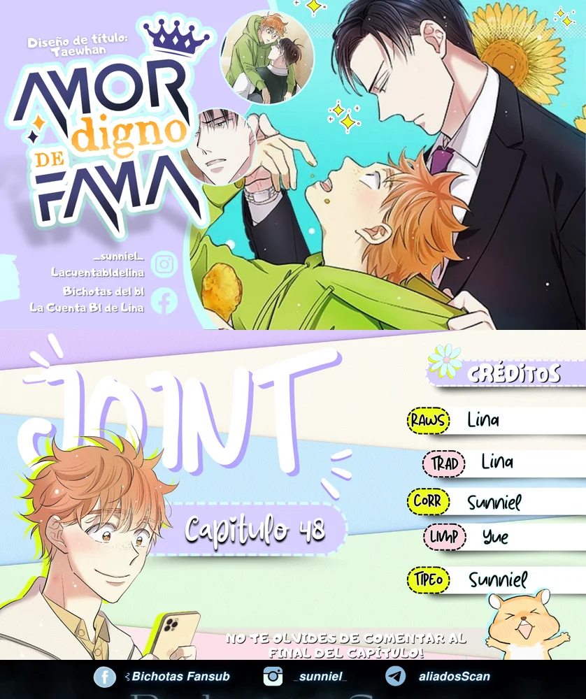 Página 1 — Un Amor digno de Fama Capítulo 48