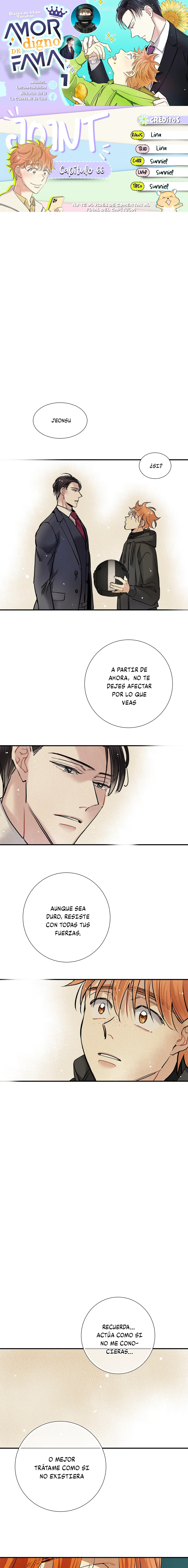Página 1 — Un Amor digno de Fama Capítulo 66.1
