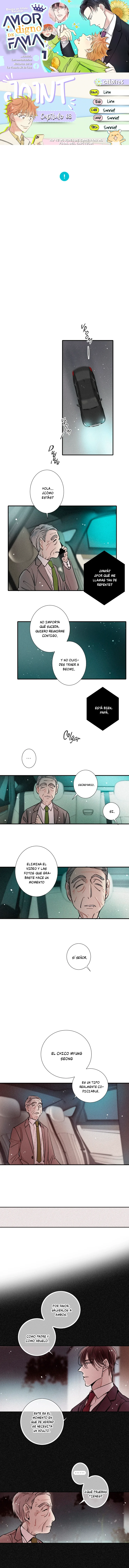 Página 2 — Un Amor digno de Fama Capítulo 68.1