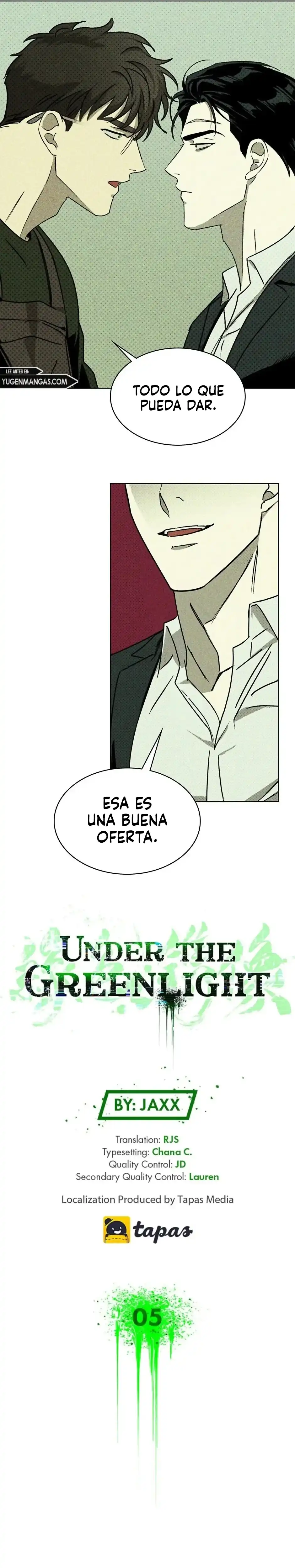 Página 5 — Under the Greenlight Capítulo 5