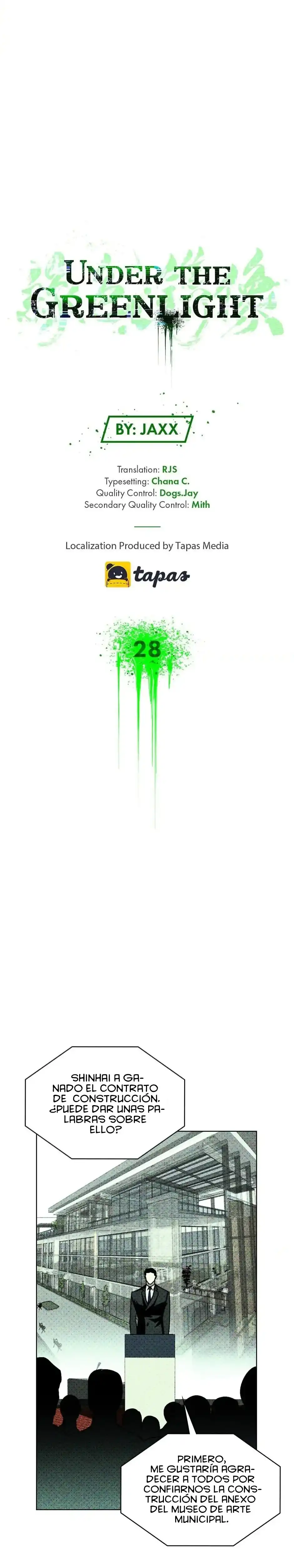 Página 12 — Under the Greenlight Capítulo 28