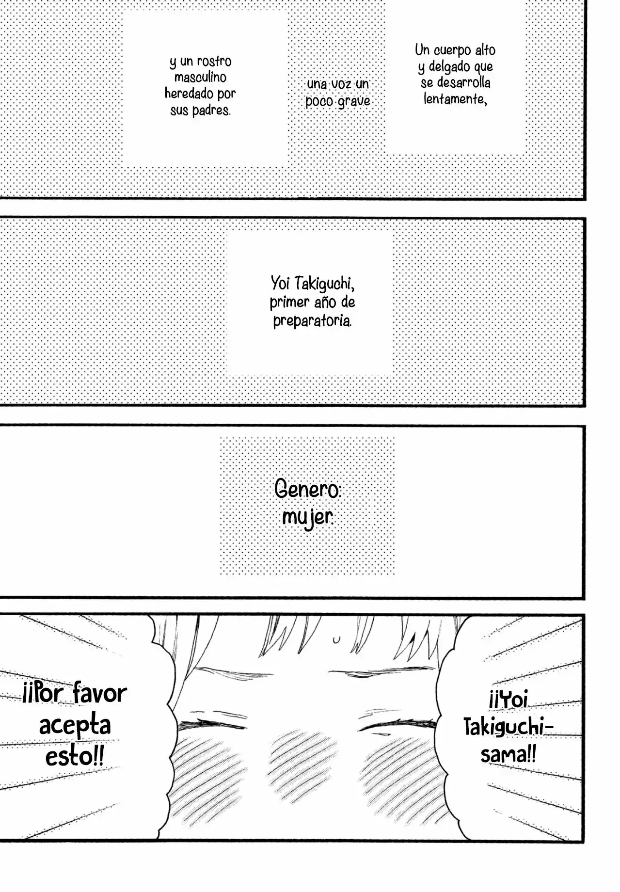 Página 8 — Capítulo 1 de Uruwashi no Yoi no Tsuki