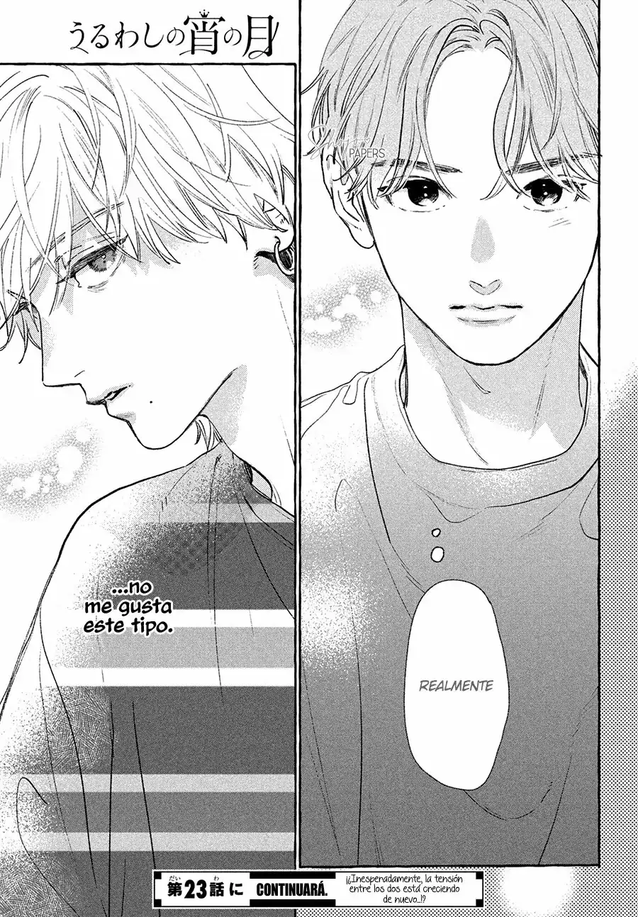 Página 43 — Capítulo 22 de Uruwashi no Yoi no Tsuki