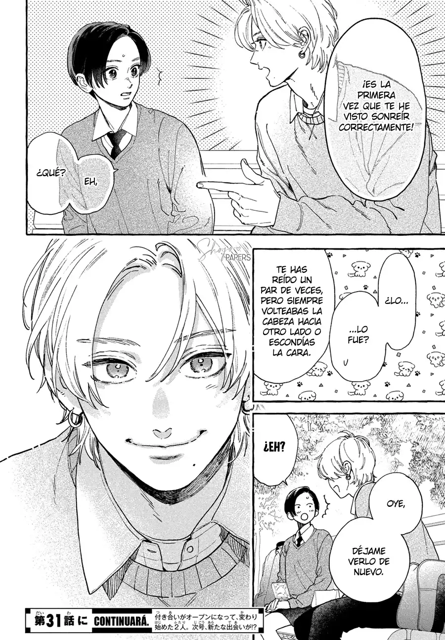 Página 32 — Capítulo 30 de Uruwashi no Yoi no Tsuki
