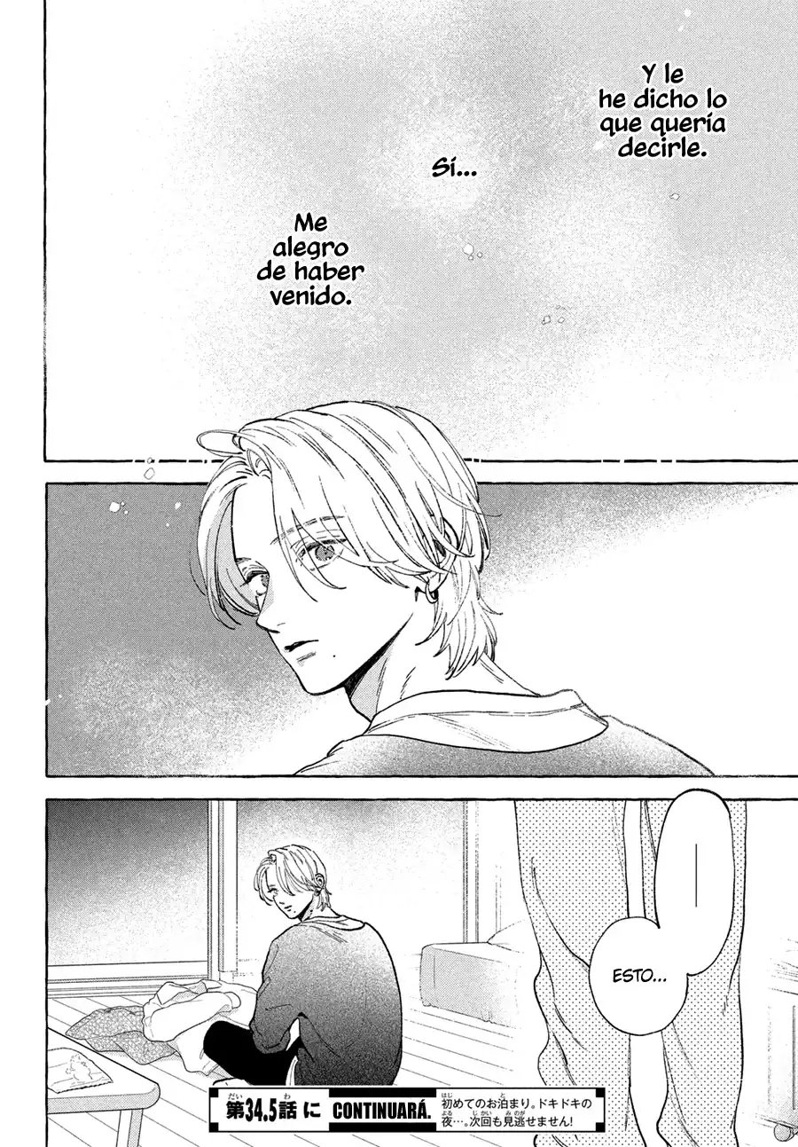 Página 28 — Capítulo 34 de Uruwashi no Yoi no Tsuki