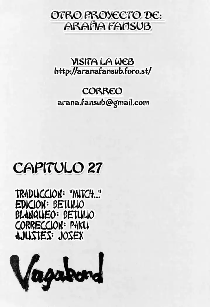 Página 21 — Vagabond Capítulo 27