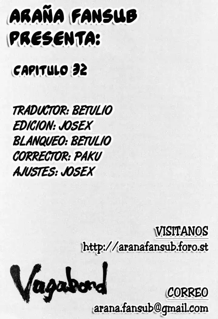 Página 25 — Vagabond Capítulo 32