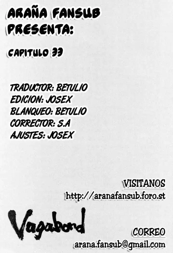 Página 21 — Vagabond Capítulo 33