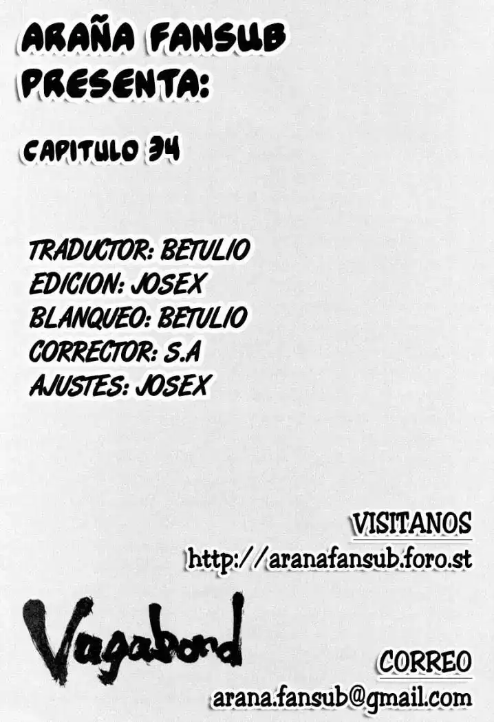 Página 21 — Vagabond Capítulo 34