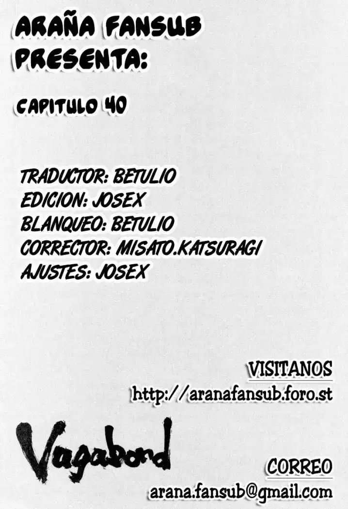 Página 22 — Vagabond Capítulo 40