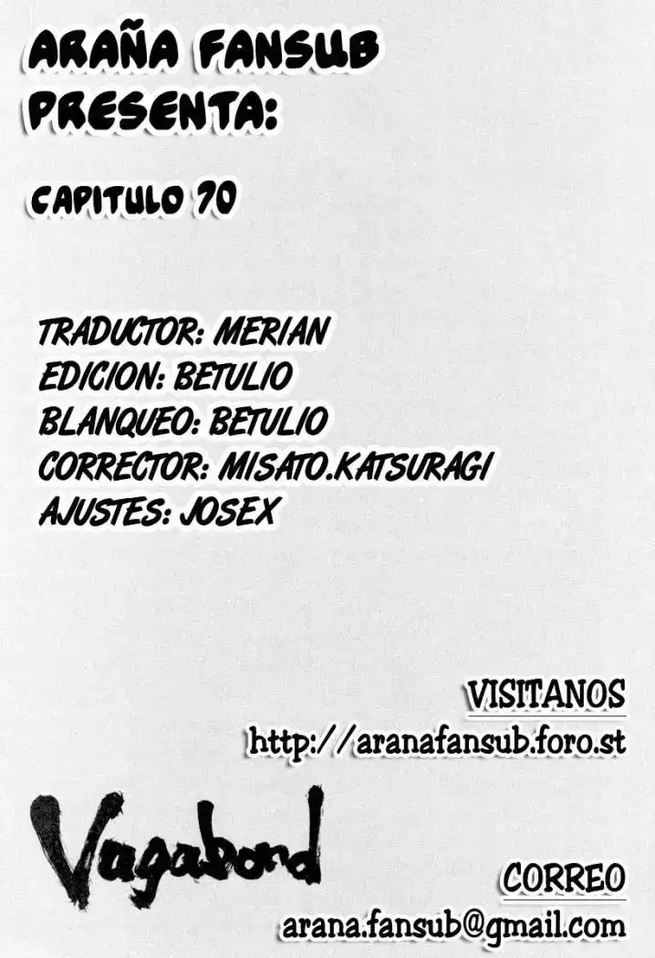 Página 17 — Vagabond Capítulo 70