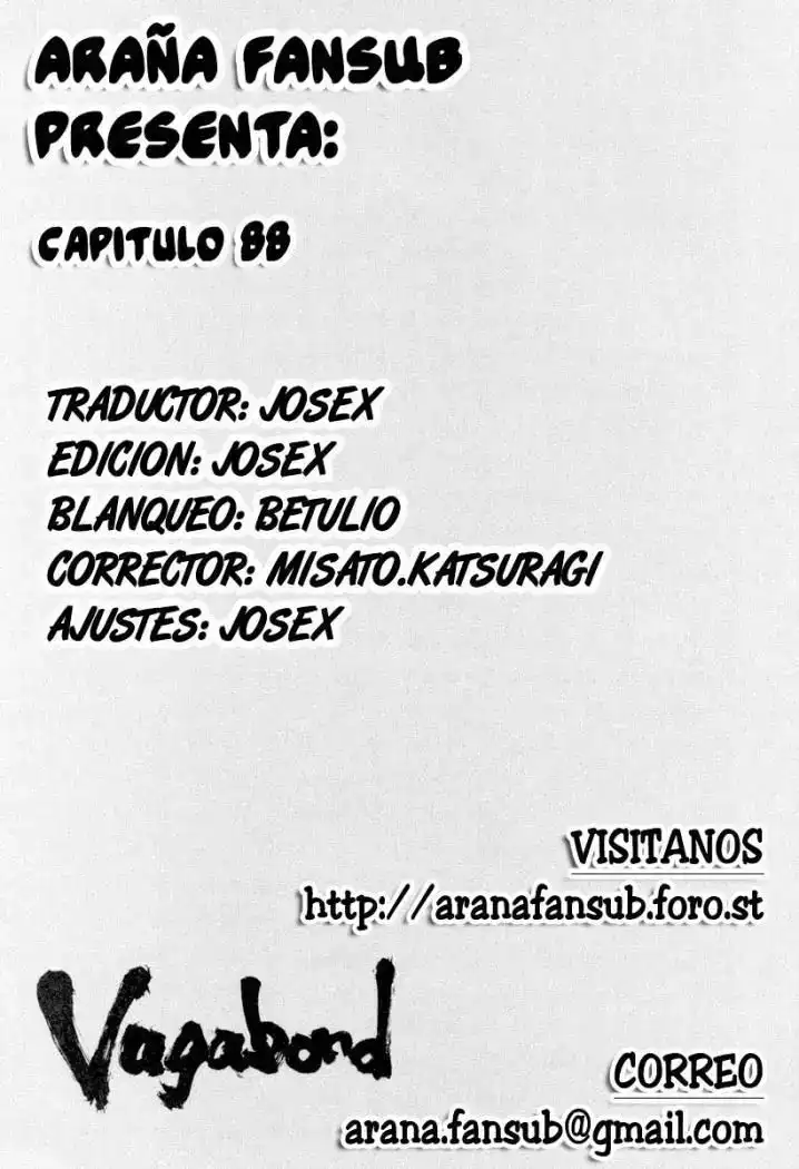 Página 20 — Vagabond Capítulo 88