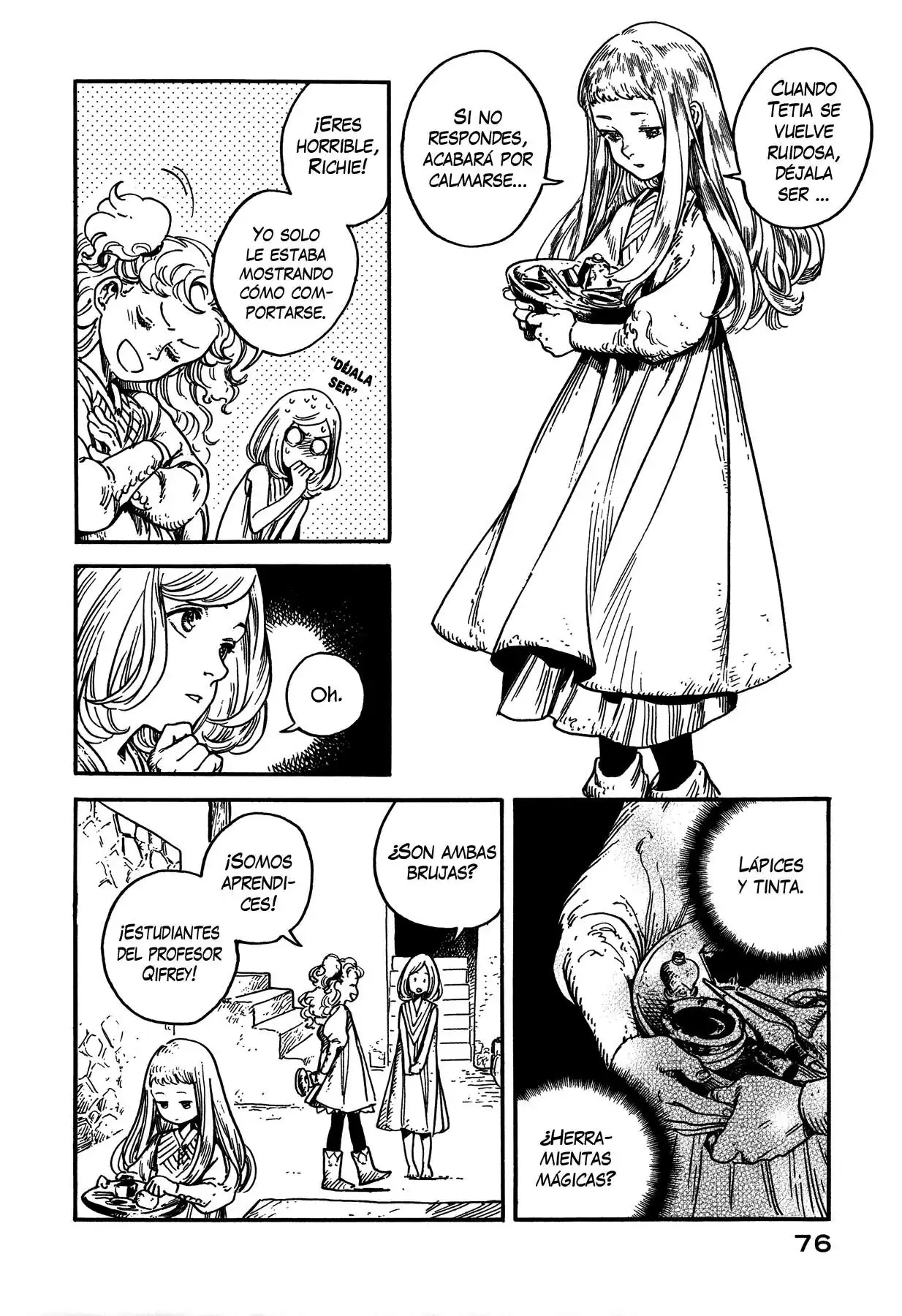 Página 9 — Witch Hat Capítulo 2