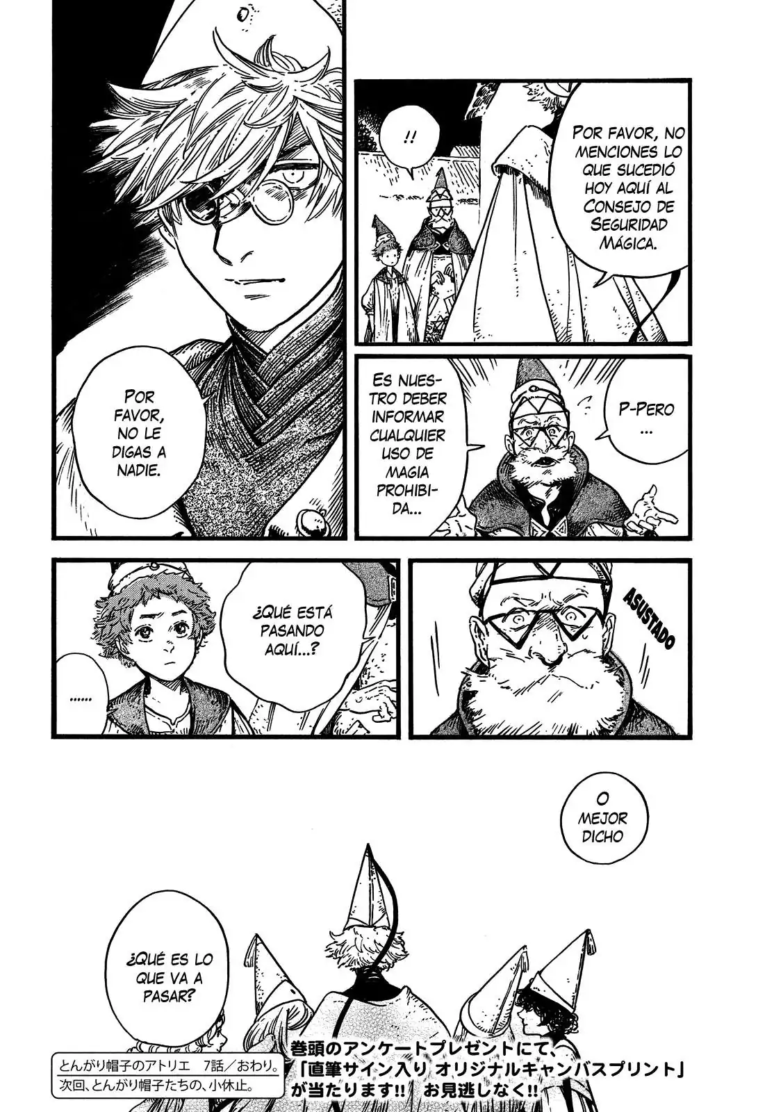 Página 37 — Witch Hat Capítulo 7