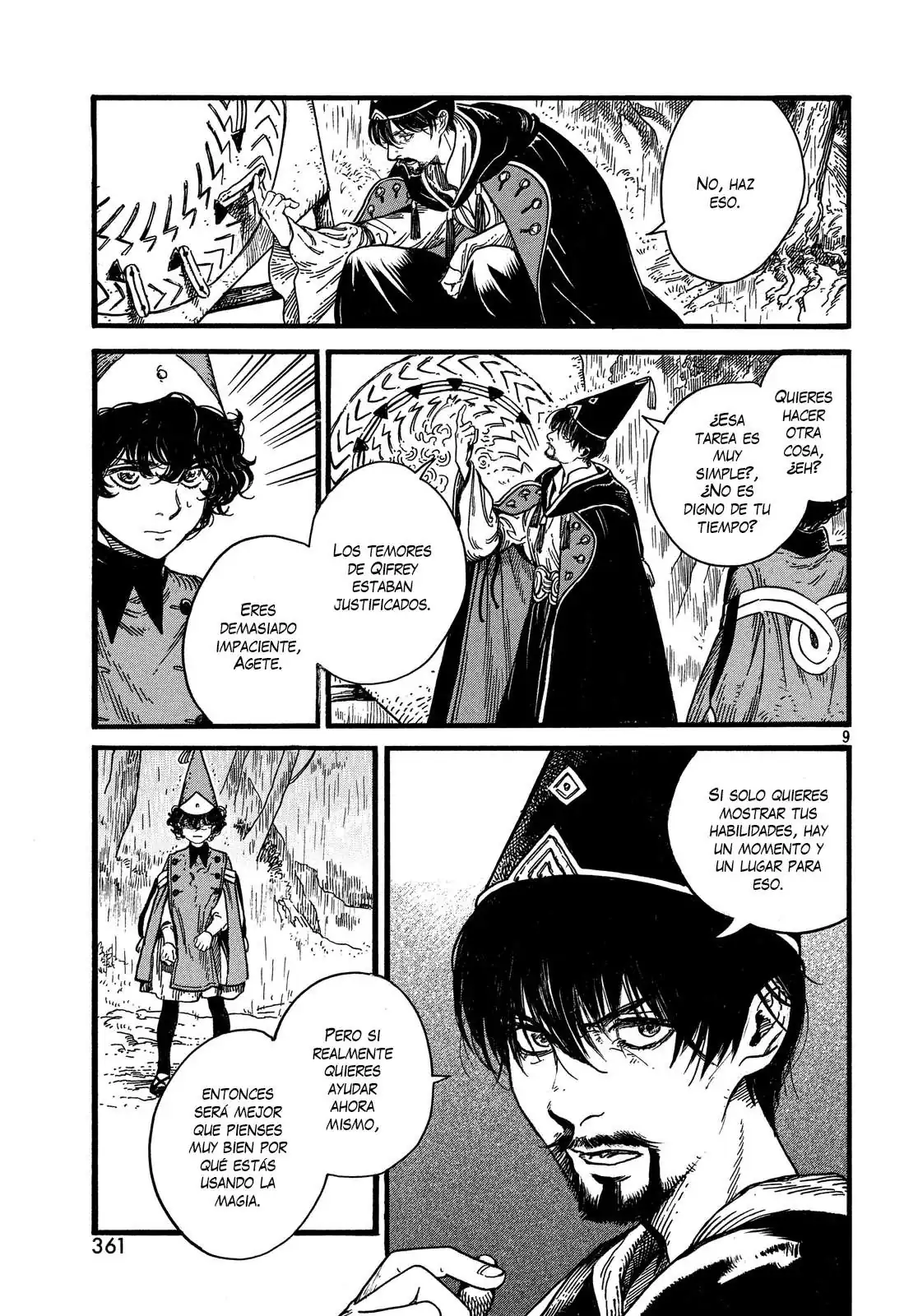 Página 9 — Witch Hat Capítulo 10
