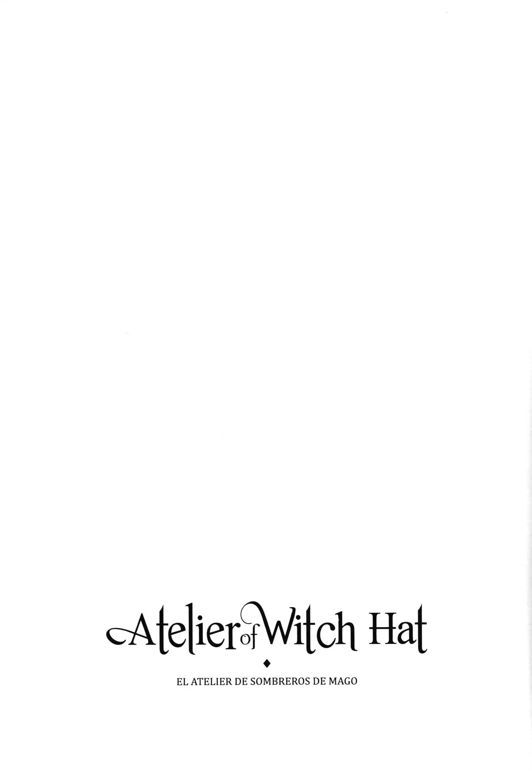 Página 1 — Witch Hat Capítulo 33