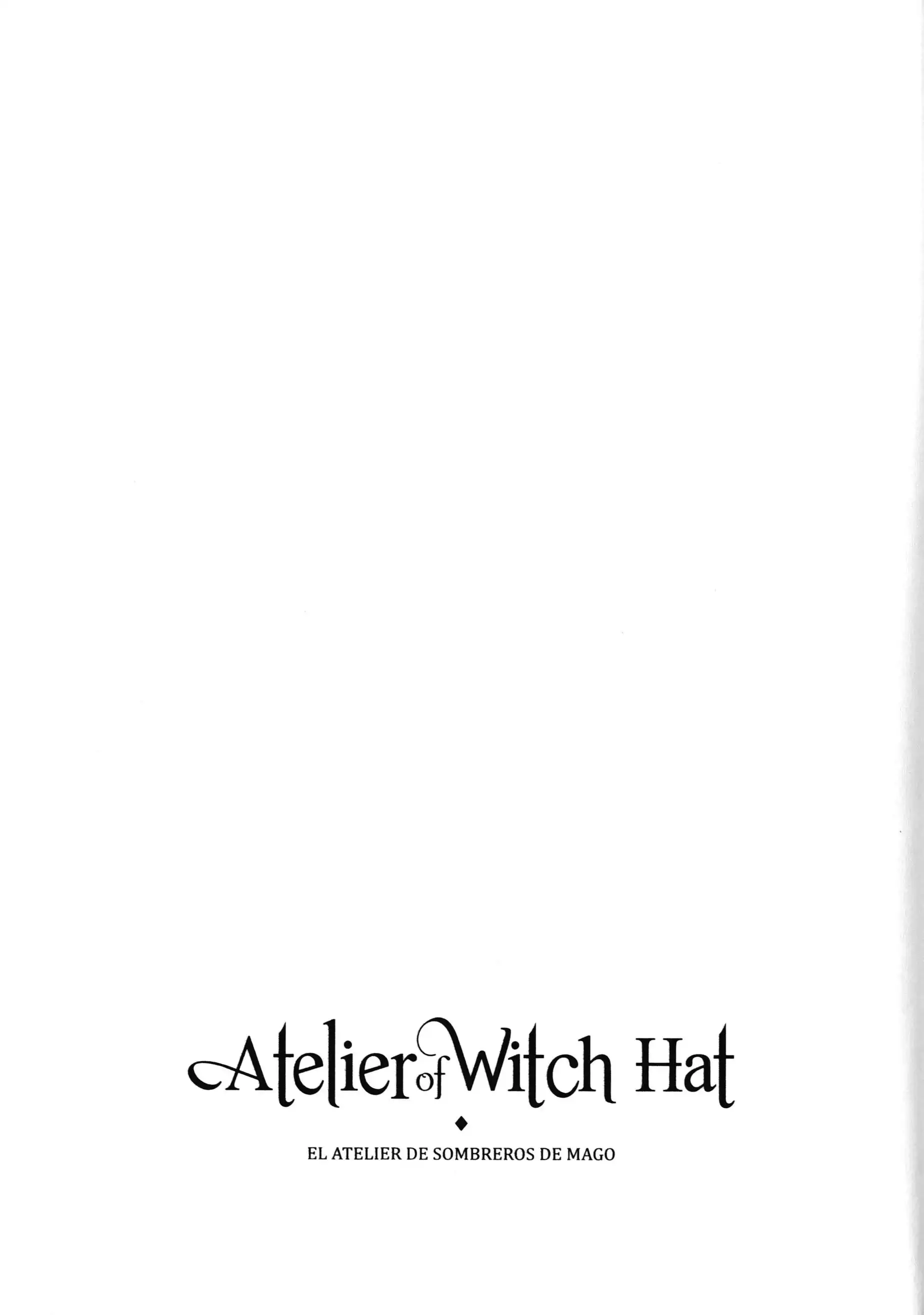 Página 1 — Witch Hat Capítulo 40