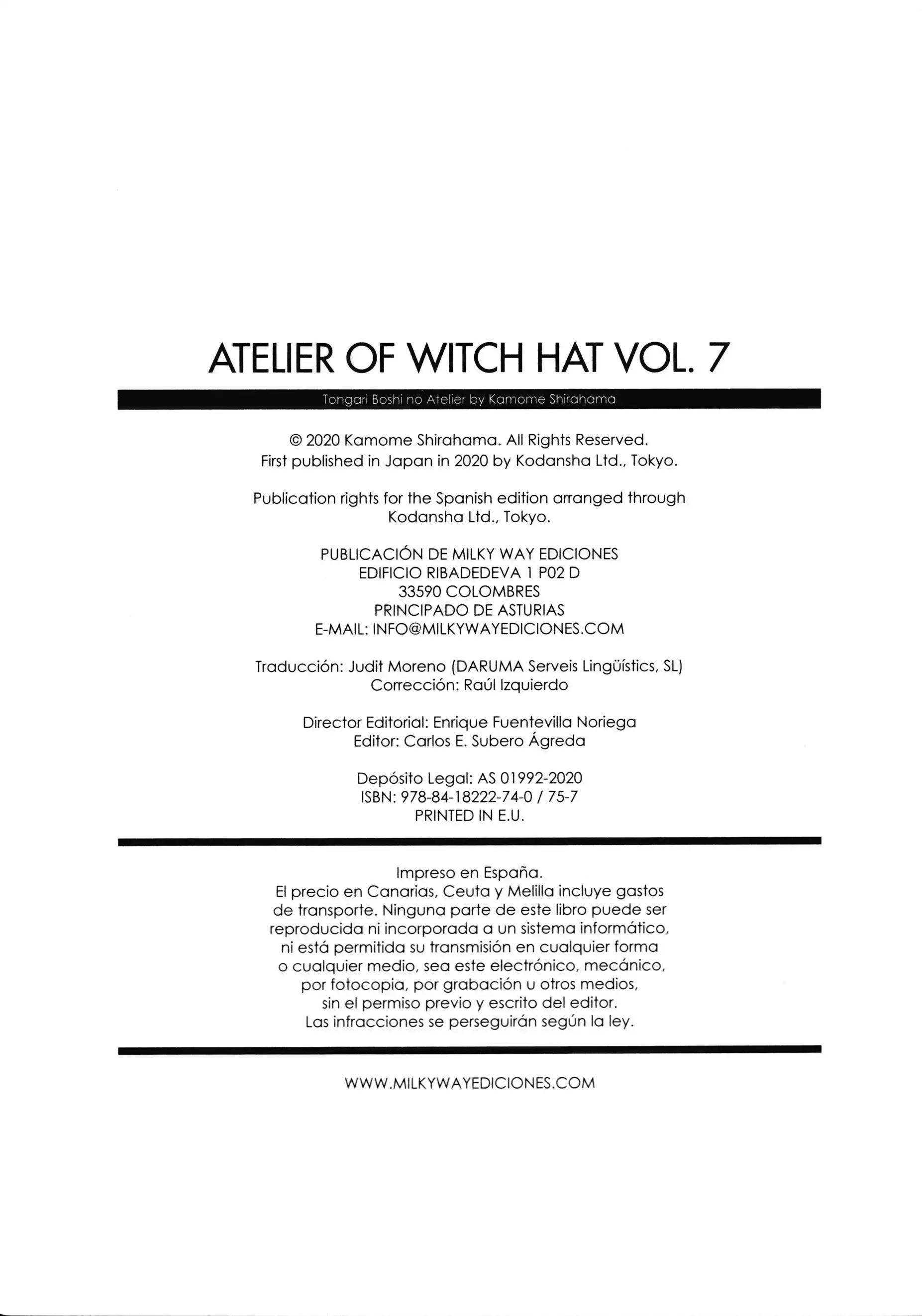 Página 31 — Witch Hat Capítulo 40