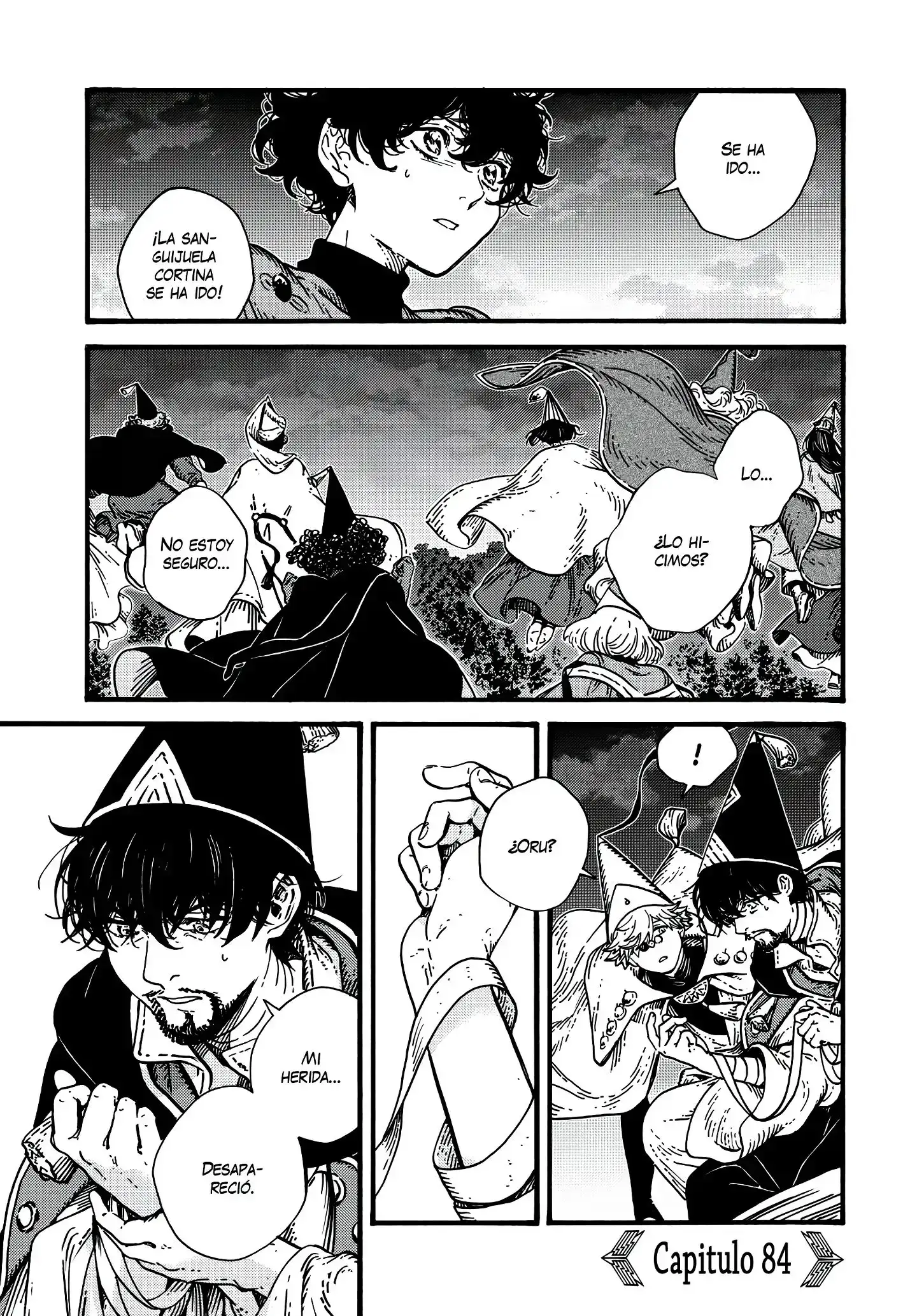 Página 1 — Witch Hat Capítulo 84
