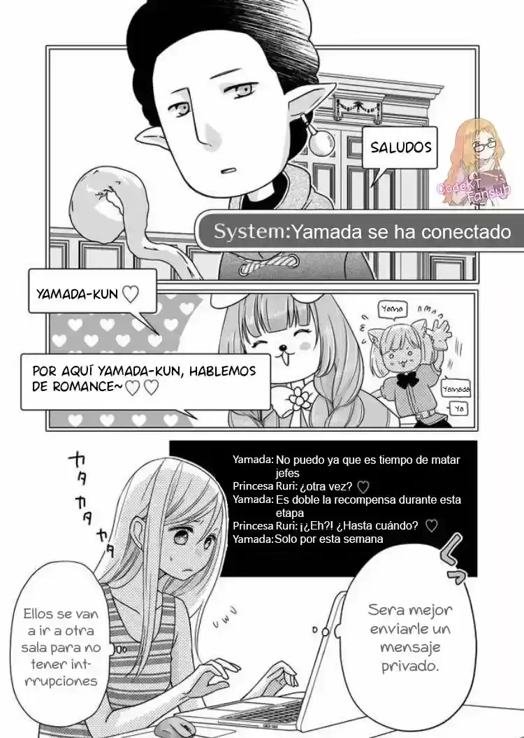 Página 3 — Yamada-kun to Lv999 no Koi wo Suru Capítulo 4